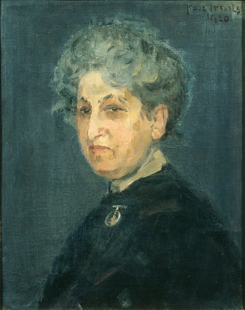 Muotokuva Aletta Jacobsista (1854-1929) - Isaac Israel