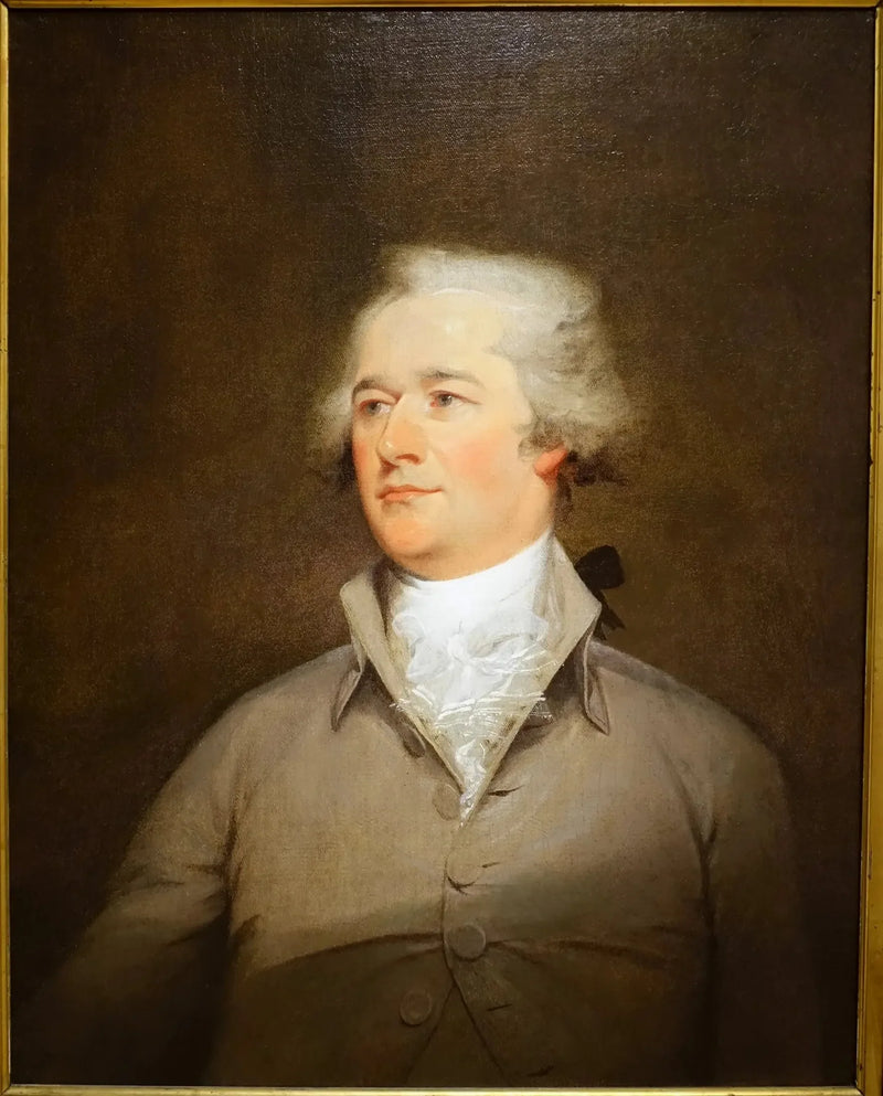 Alexander Hamiltonin muotokuva - John Trumbull
