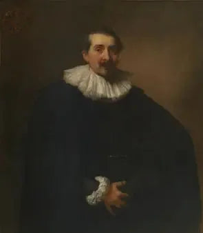 Alexandre della Faille 1589-1653:n muotokuva, Antwerpenin kaupungin sihteeri - Antoine van Dyck