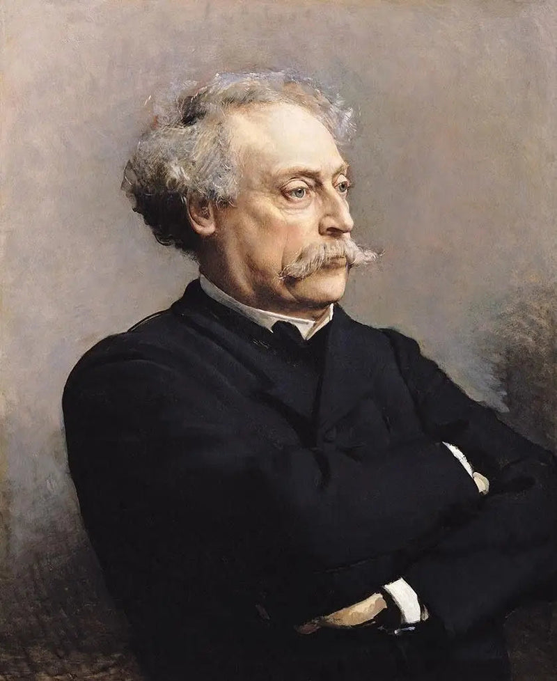Alexandre Dumas filsin muotokuva - Léon Bonnat