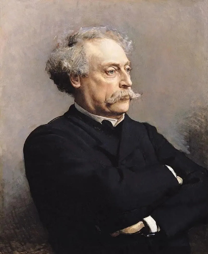 Alexandre Dumas filsin muotokuva - Léon Bonnat
