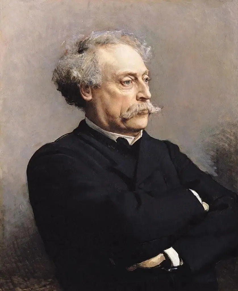 Alexandre Dumas filsin muotokuva - Léon Bonnat