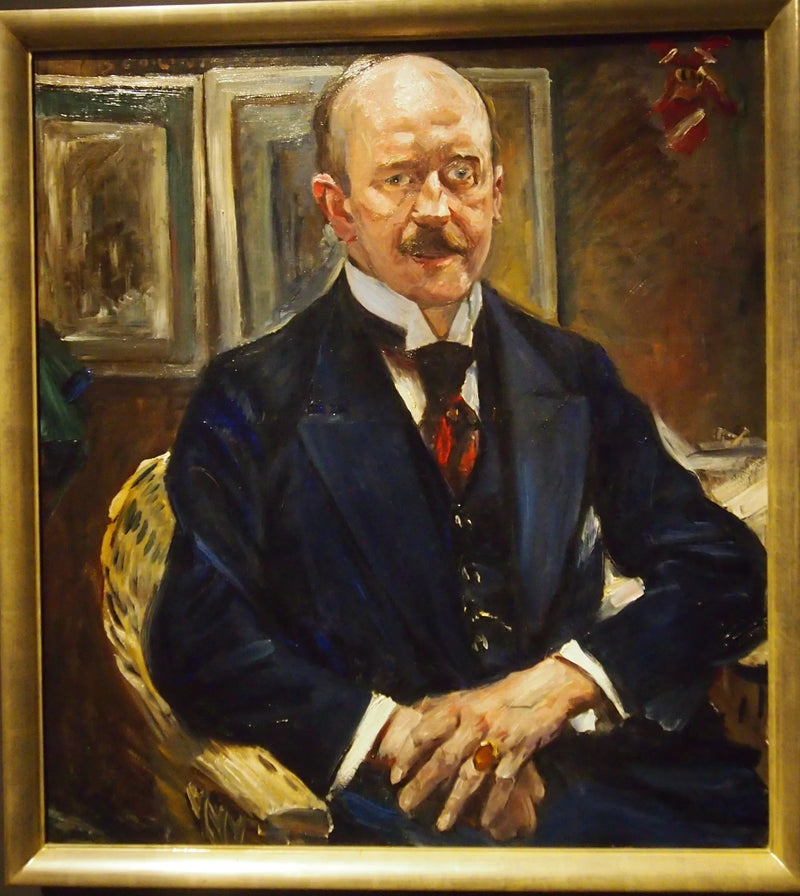 Alexander Freiherr von Reitzensteinin muotokuva - Lovis Corinth