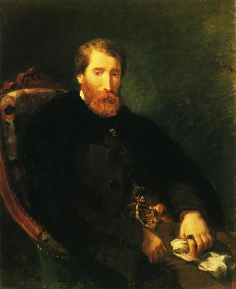 Alfred Bruyasin muotokuva - Eugène Delacroix