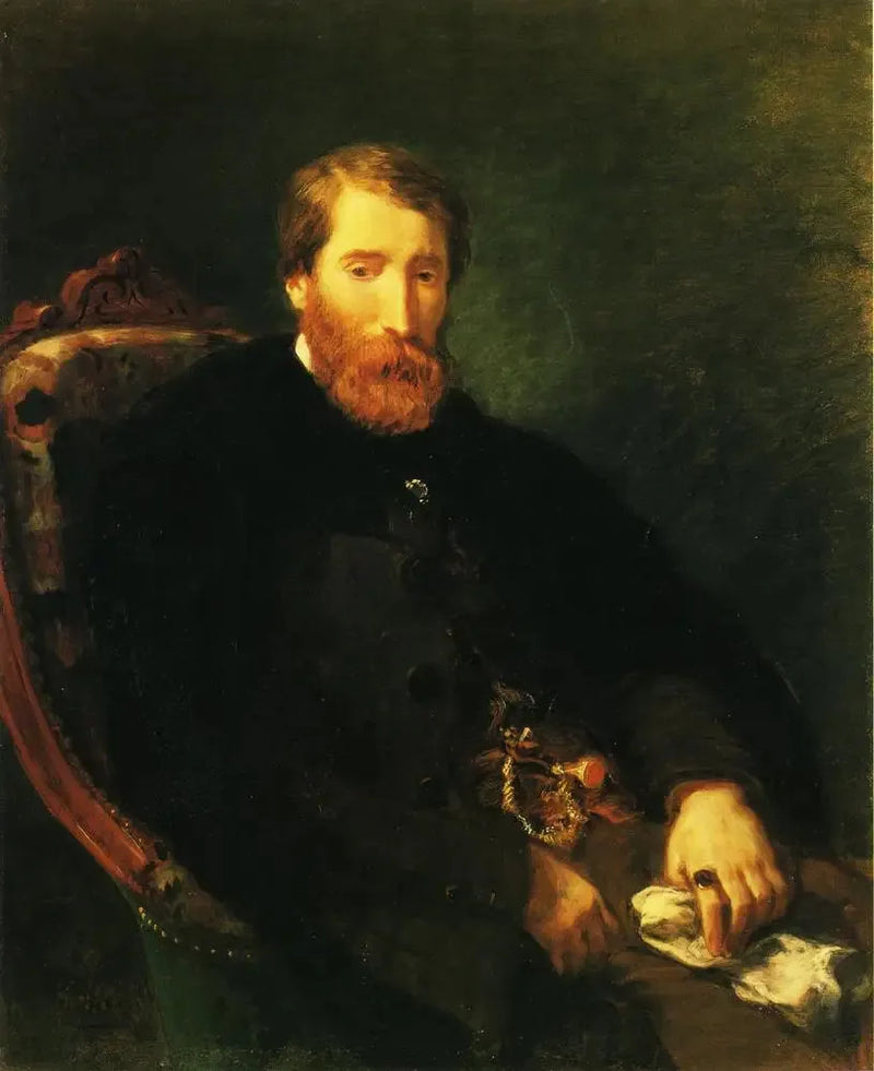 Alfred Bruyasin muotokuva - Eugène Delacroix