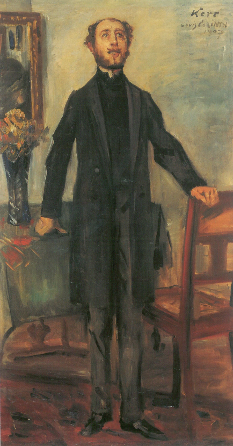 Alfred Kerrin muotokuva - Lovis Corinth
