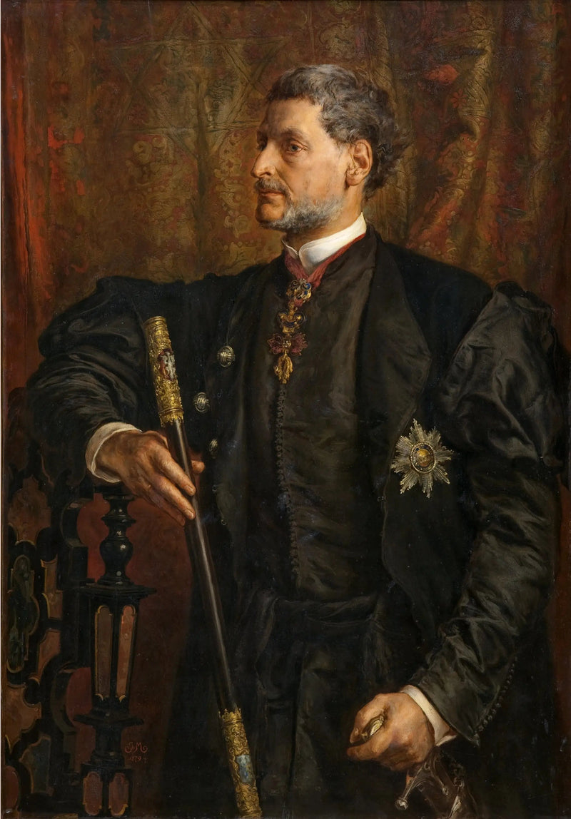 Alfred Potockin muotokuva - Jan Matejko