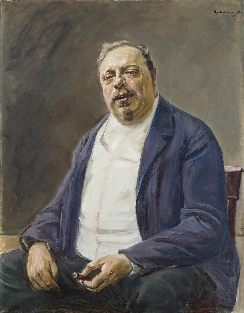 Alfred von Bergerin muotokuva - Max Liebermann