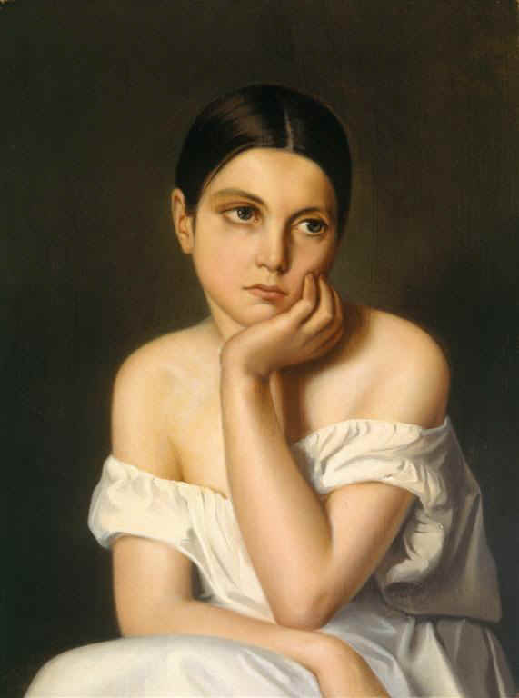 Aline Chasseriau, taiteilijan sisar - Théodore Chassériau