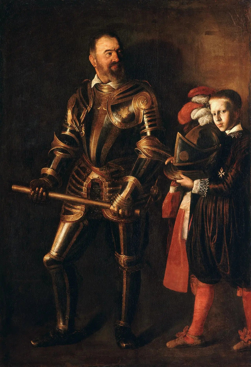 Alof de Wignacourtin muotokuva - Caravaggio