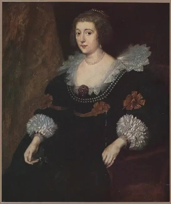 Amalia van Solms-Braunfelsin muotokuva, Orangen prinsessa (1602-1675) - Antoine van Dyck