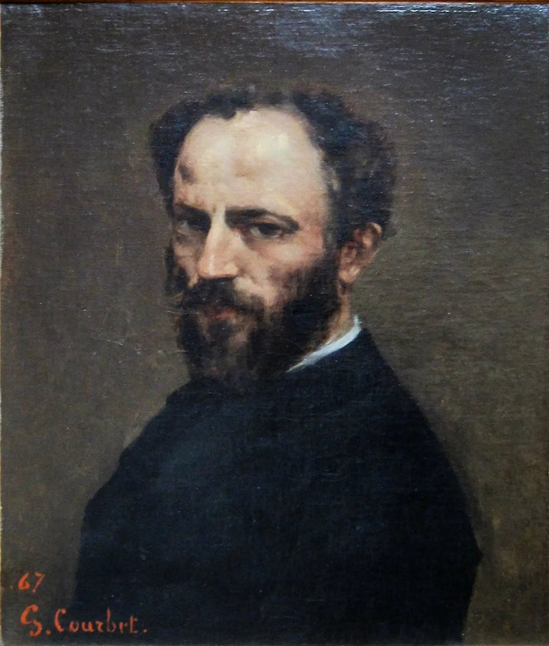 Amand Gautierin (1825-1894) muotokuva - Gustave Courbet