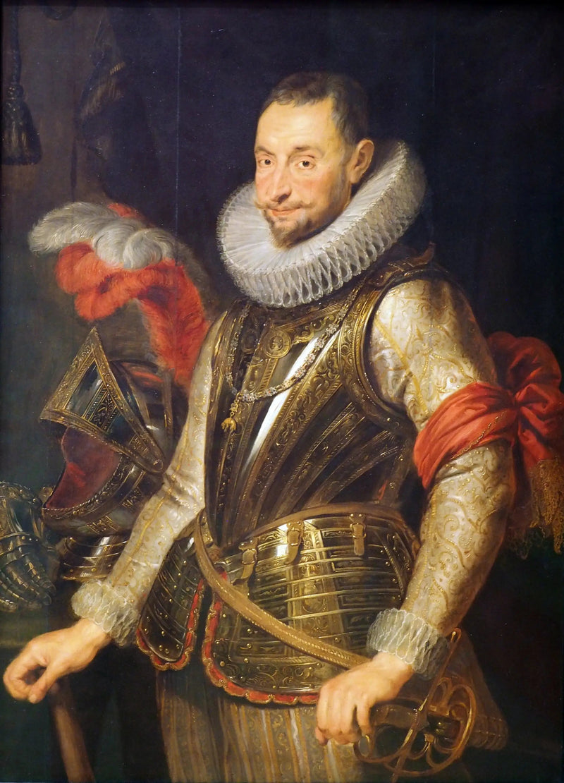 Ambrogio Spinolan muotokuva (1569-1630), jälkeen 1628 - Peter Paul Rubens