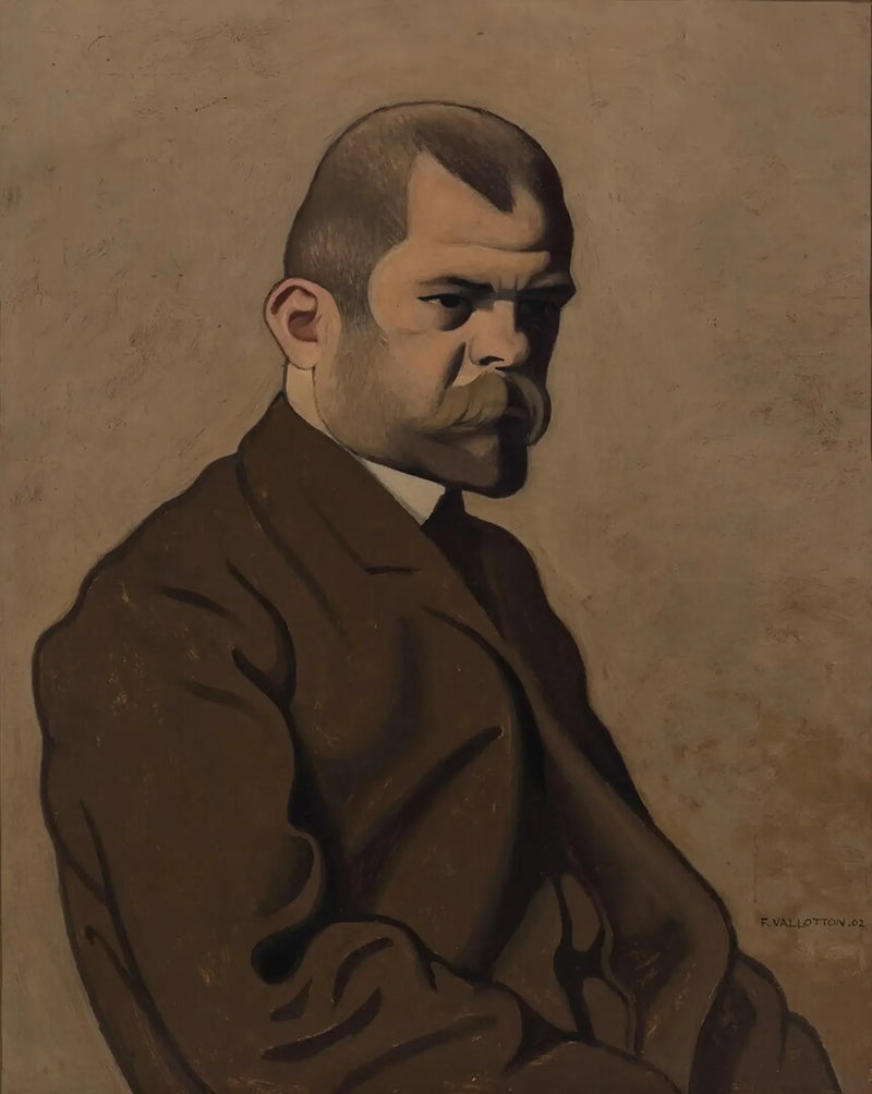 Ambroise Vollardin muotokuva - Félix Vallotton