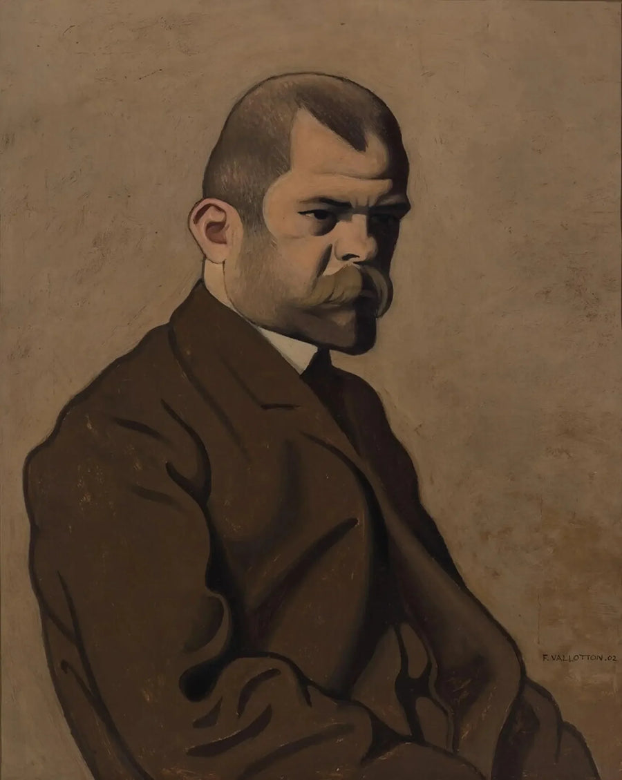 Ambroise Vollardin muotokuva - Félix Vallotton
