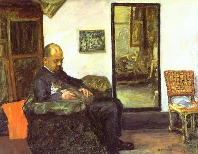 Ambroise Vollardin muotokuva - Pierre Bonnard