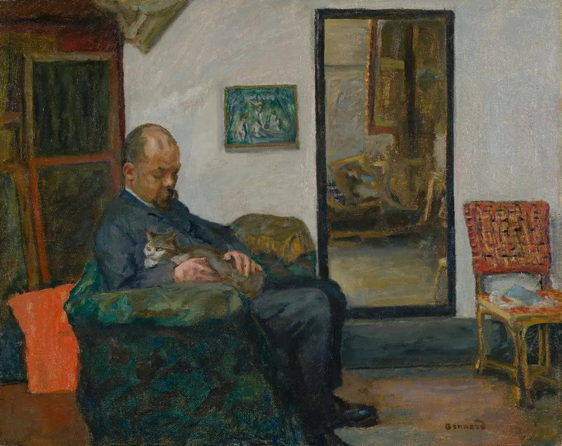 Ambroise Vollardin muotokuva - Pierre Bonnard