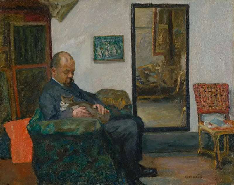 Ambroise Vollardin muotokuva - Pierre Bonnard