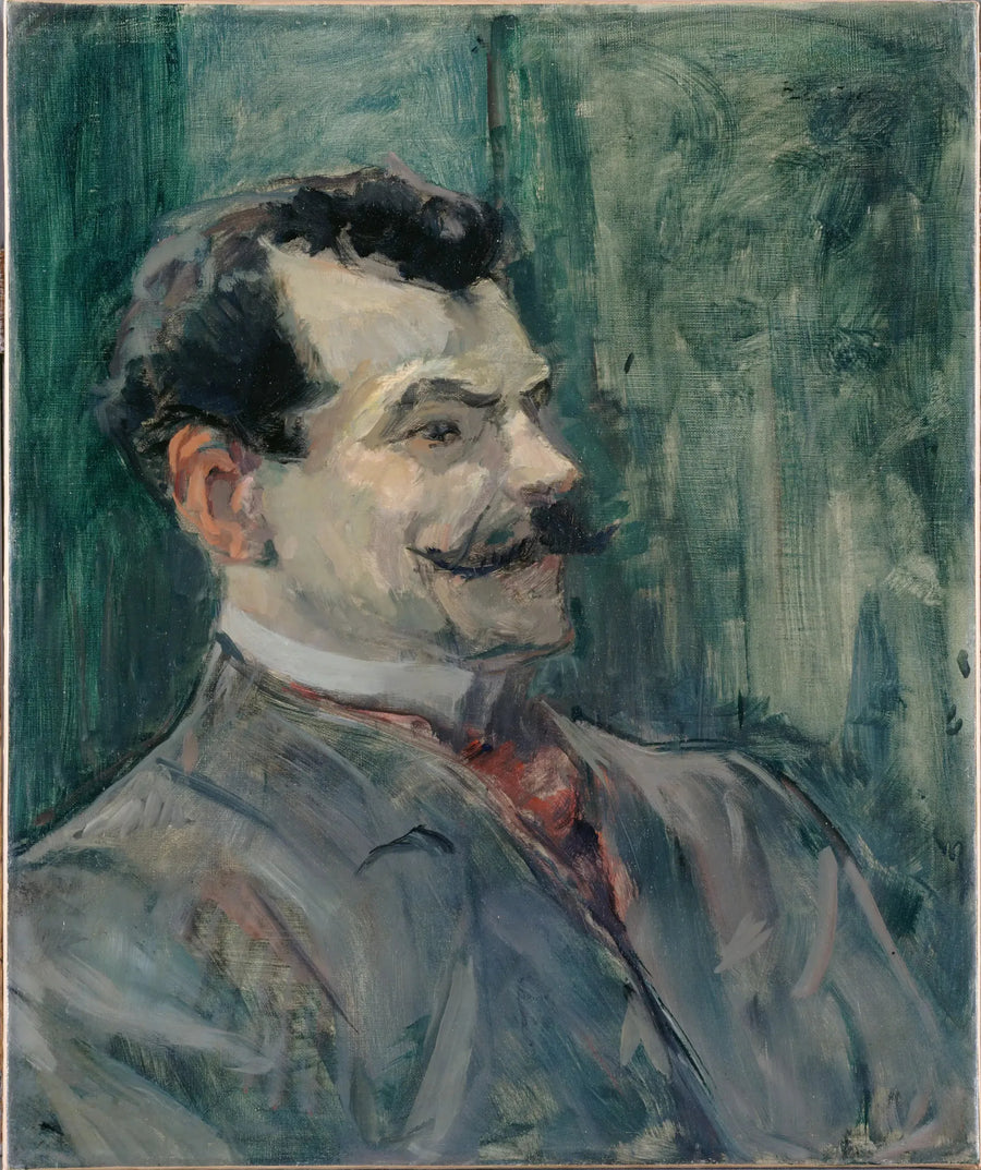 André Rivoiren muotokuva - Henri de Toulouse-Lautrec