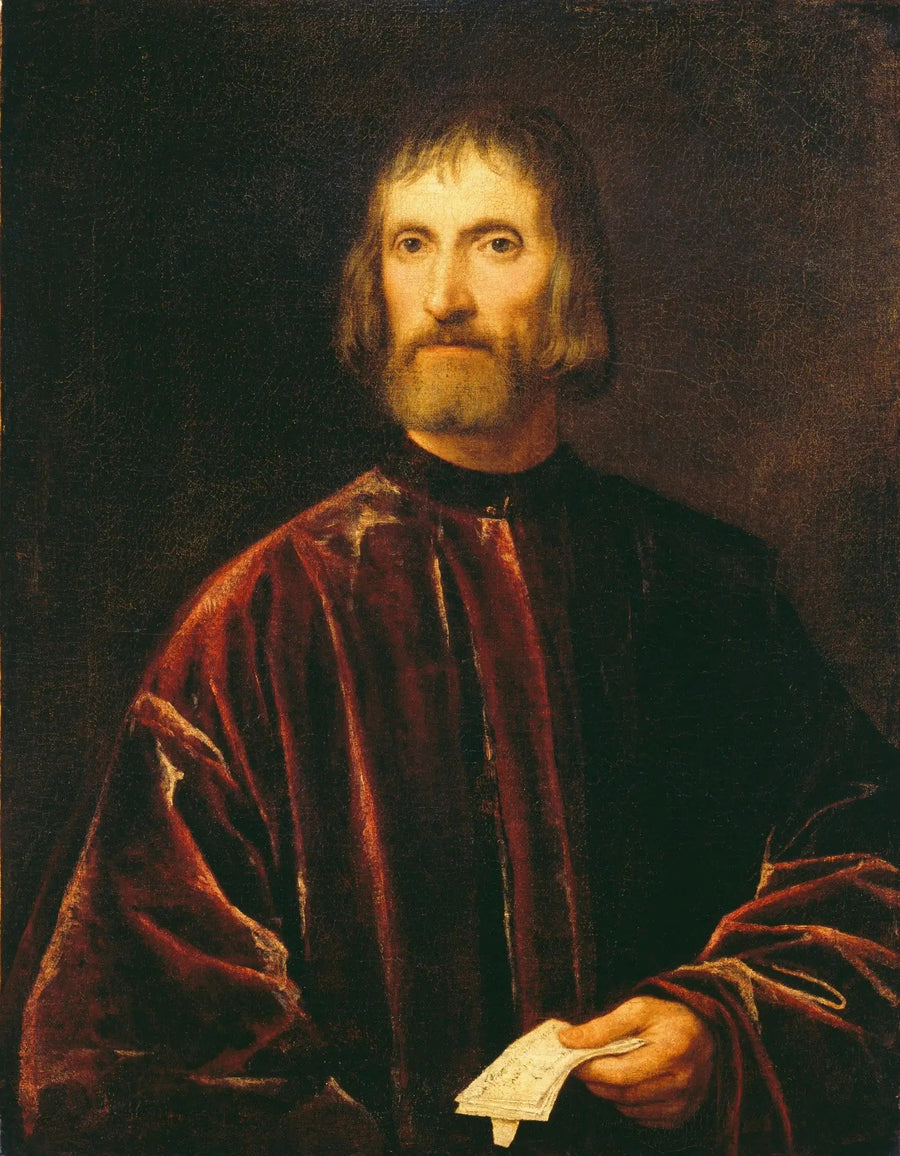 Andrea dei Franceschin muotokuva - Titian