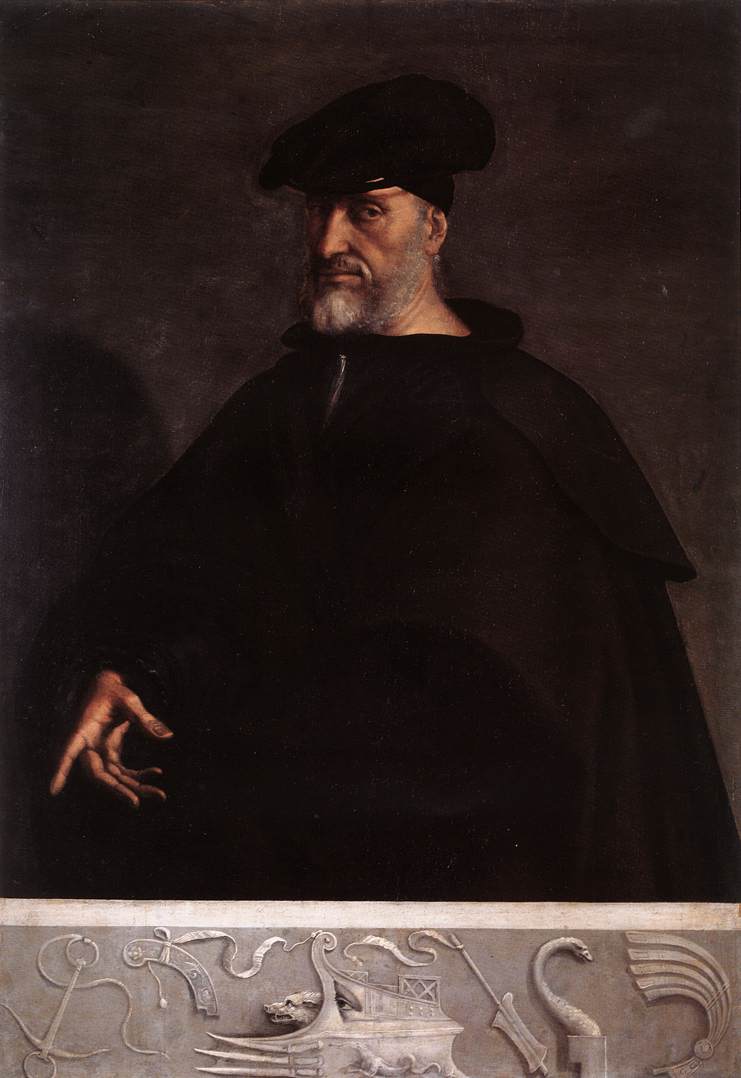 Andrea Dorian muotokuva - Sebastiano del Piombo