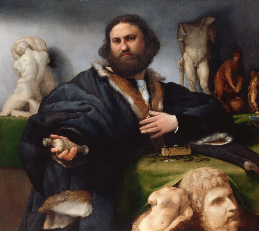 Andrea Odoni - Lorenzo Lotto - Muotokuva