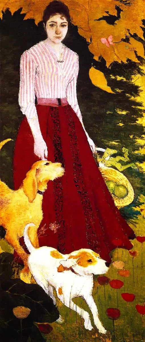 Andrée Bonnardin muotokuva, taiteilijan sisar - Pierre Bonnard