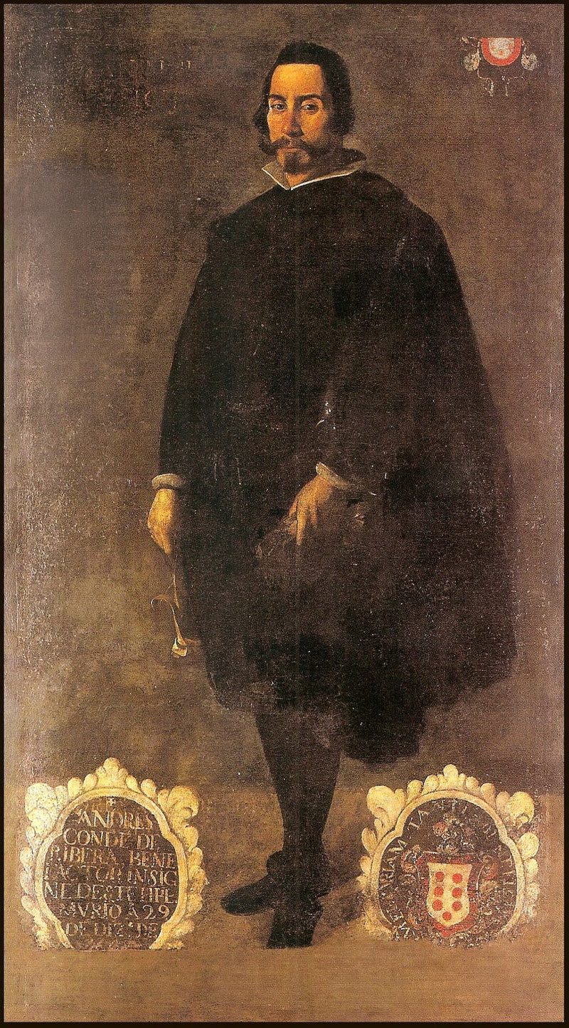 Andrés Condé de Ribera - Francisco de Zurbarán - Muotokuva