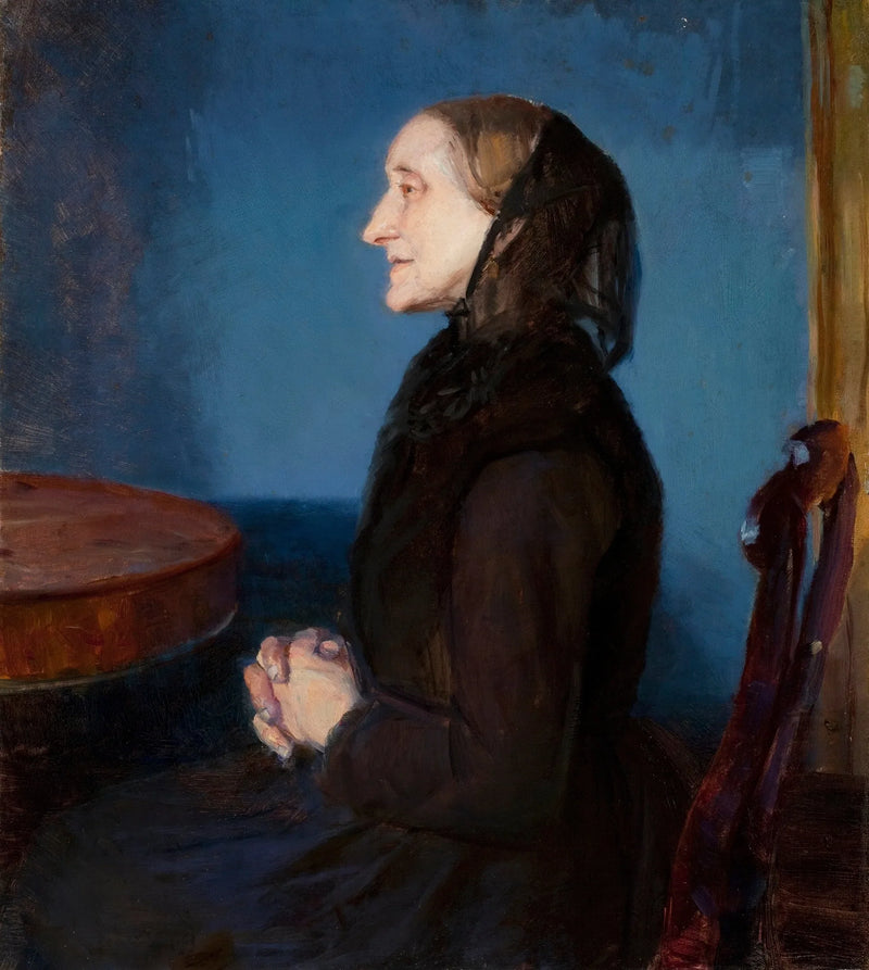 Ane Hedvig Br��ndumin muotokuva - Anna Ancher