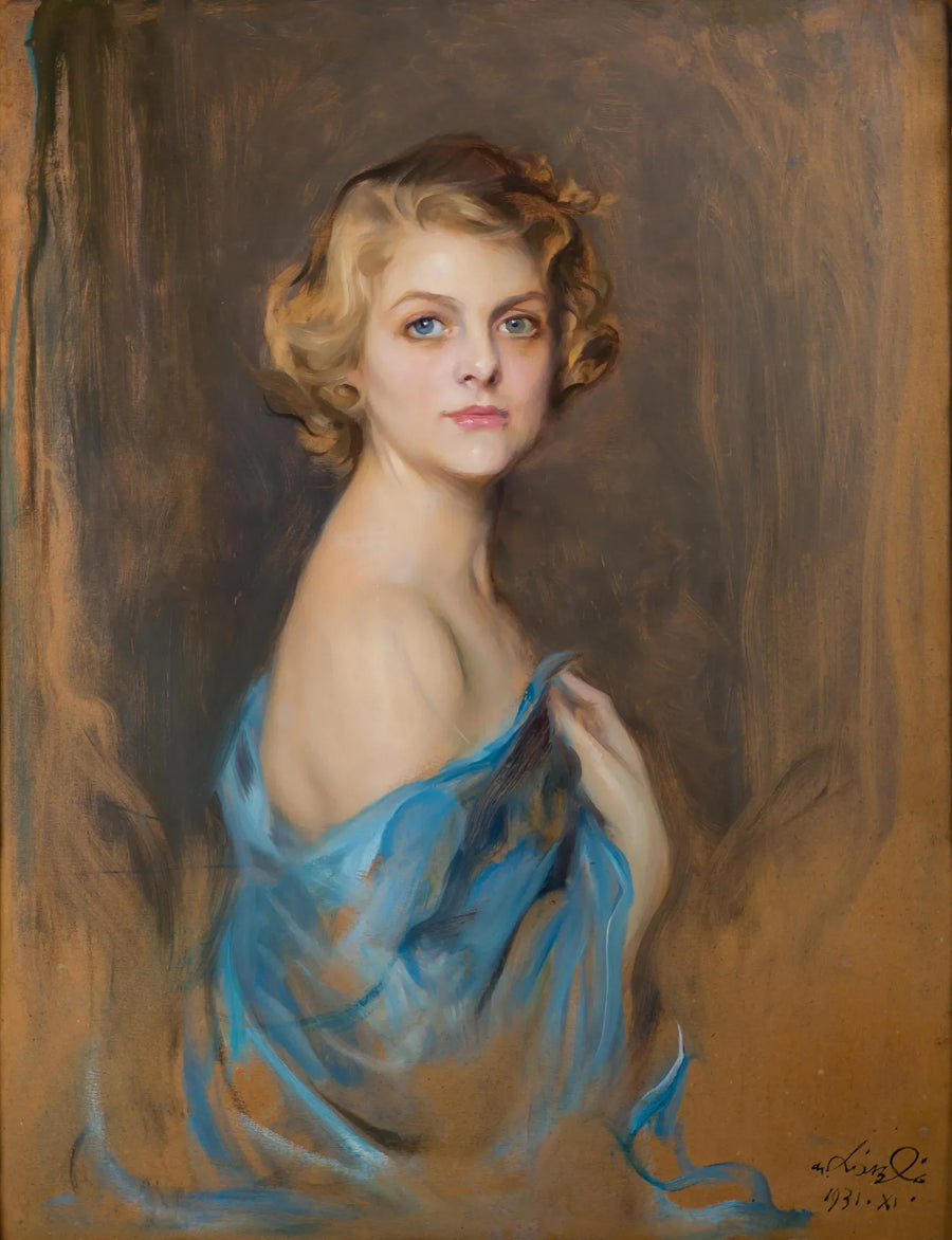 Anita Strawbridgen muotokuva, rouva Theodore P. Grosvenor - Philip de Laszlo
