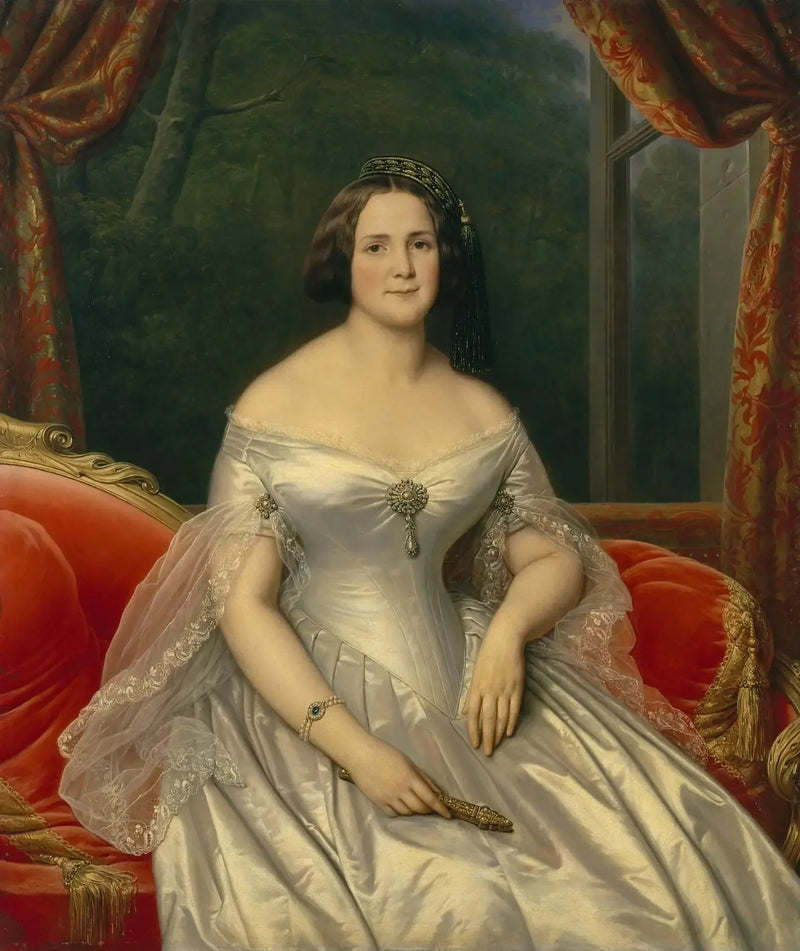Anna Benardakin muotokuva - Charles de Steuben