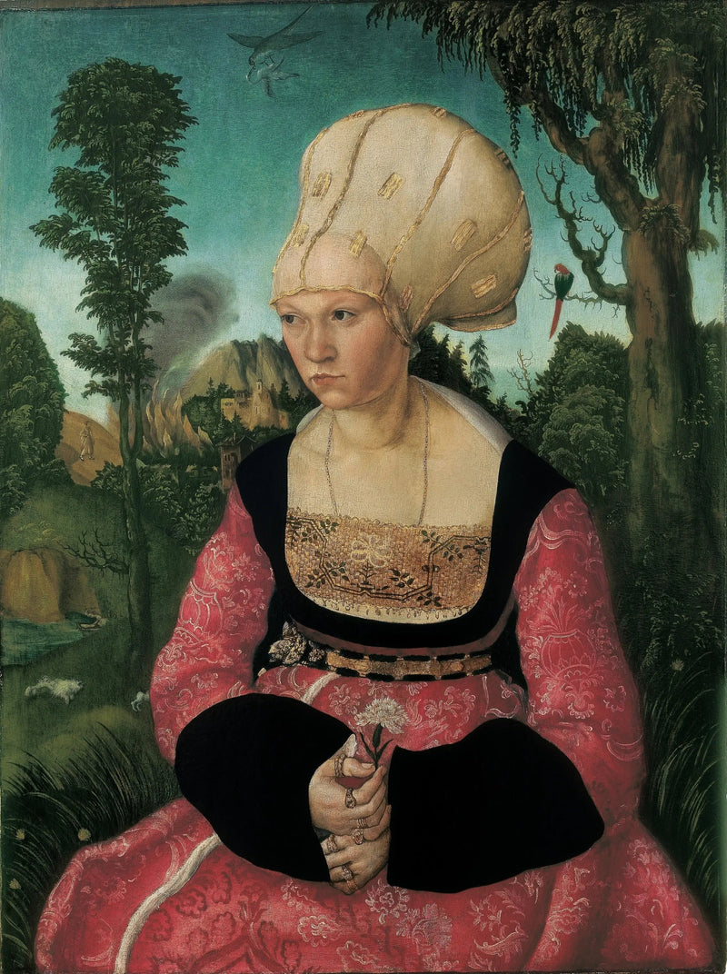 Anna Cuspinianin muotokuva - Lucas Cranach vanhempi