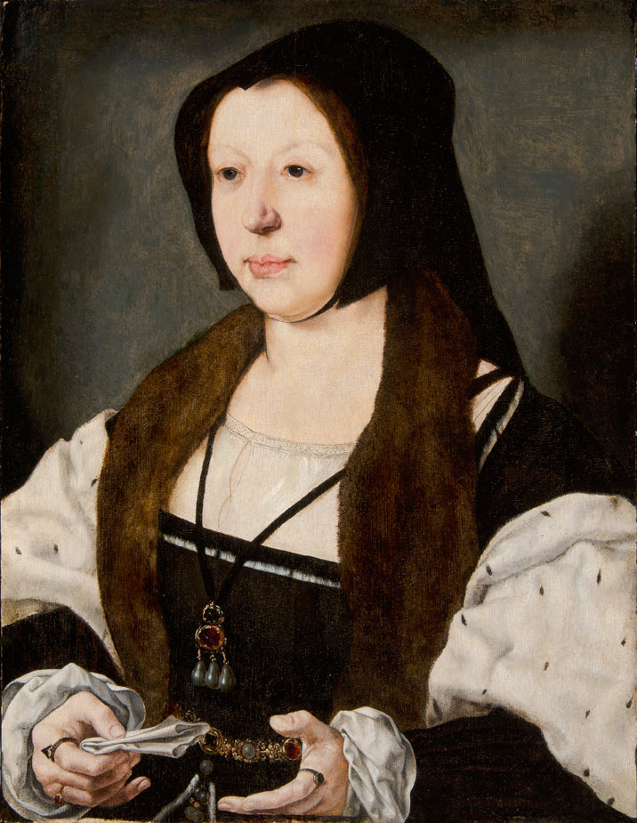 Anna de Berghin muotokuva, Veeren markiisi - Jan Gossaert