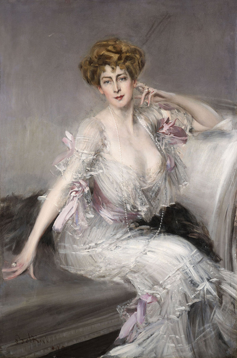 Anna Elisabeth Hansen - Giovanni Boldini - Muotokuva