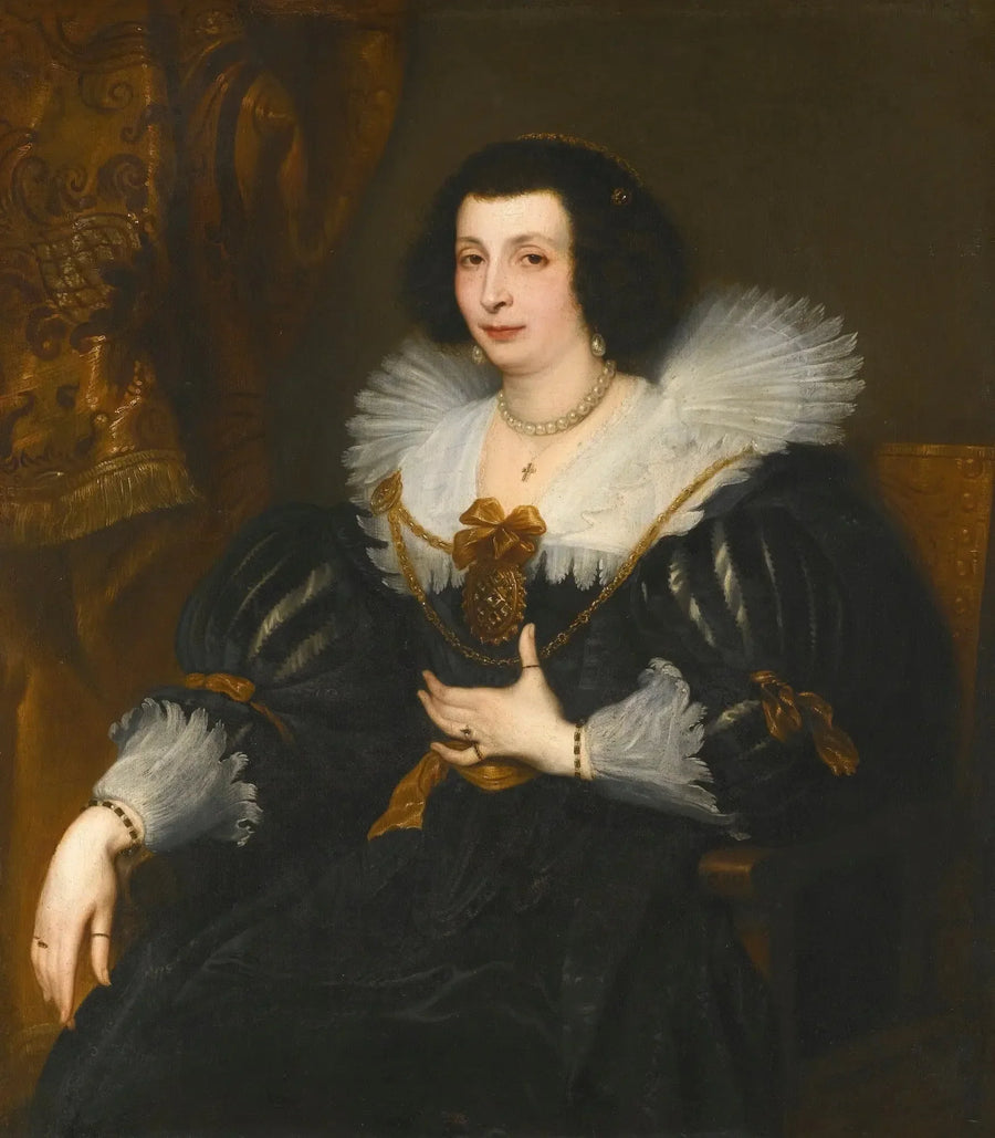 Anna Maria de Çamudio - Antoine van Dyckin muotokuva