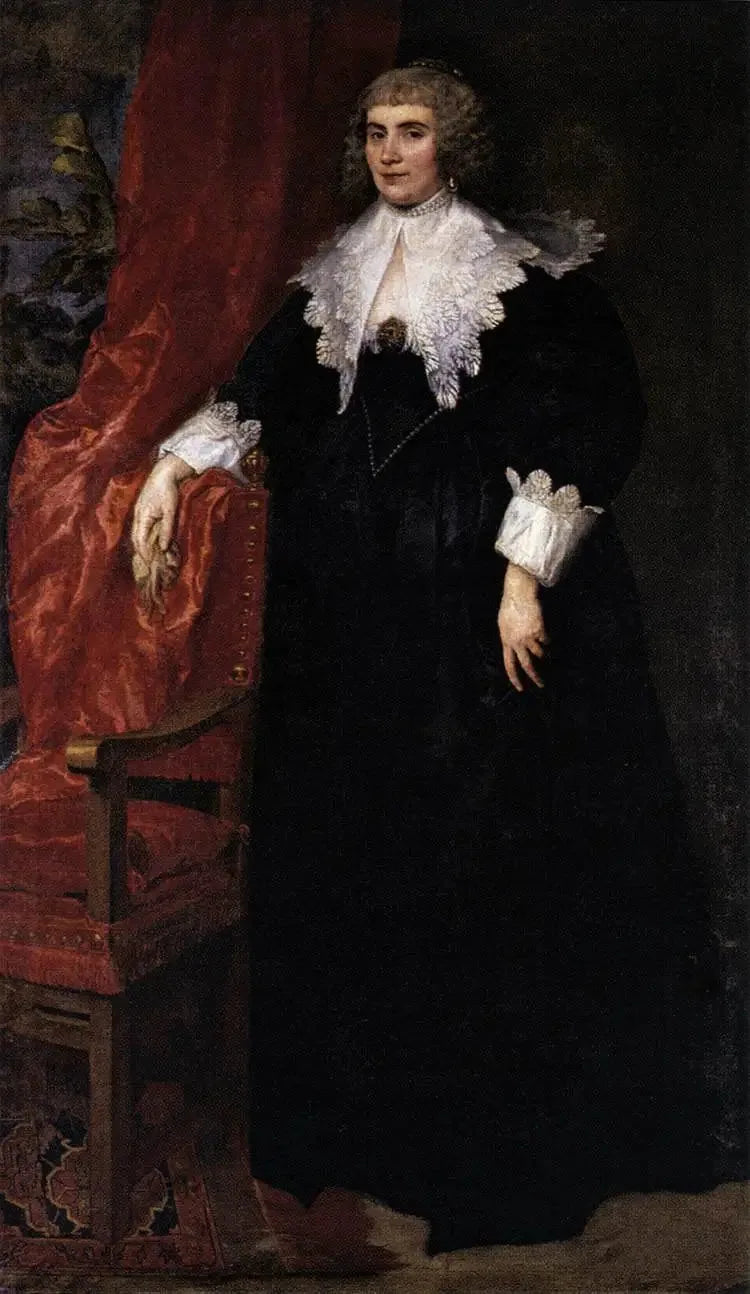 Anna van Craesbecke - Antoine van Dyckin muotokuva