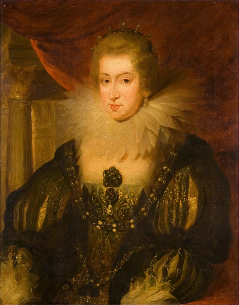 Annen Autrichen muotokuva - Antoine van Dyck