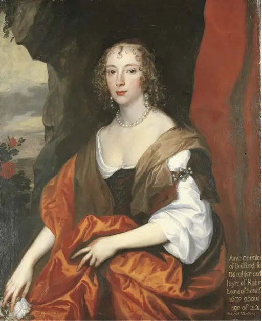 Anne Carrin, Lady Russell - Antoine van Dyck