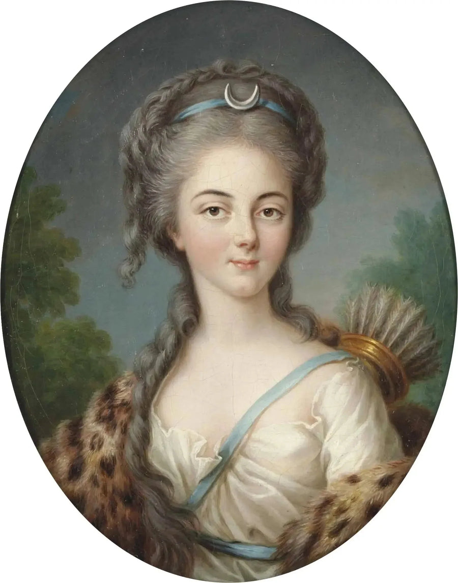 Annen Charlotte de Lorraine, Mademoiselle de Brionne, Dianana - Élisabeth Vigée Le Brun
