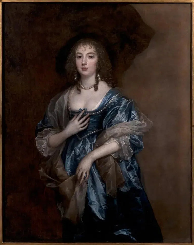 Anne, Lady Russellin muotokuva, tuleva Bedfordin kreivitär (1615-1684) - Antoine van Dyck