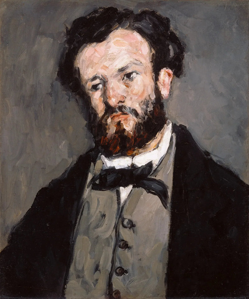 Anthony Valabrèguen muotokuva - Paul Cézanne
