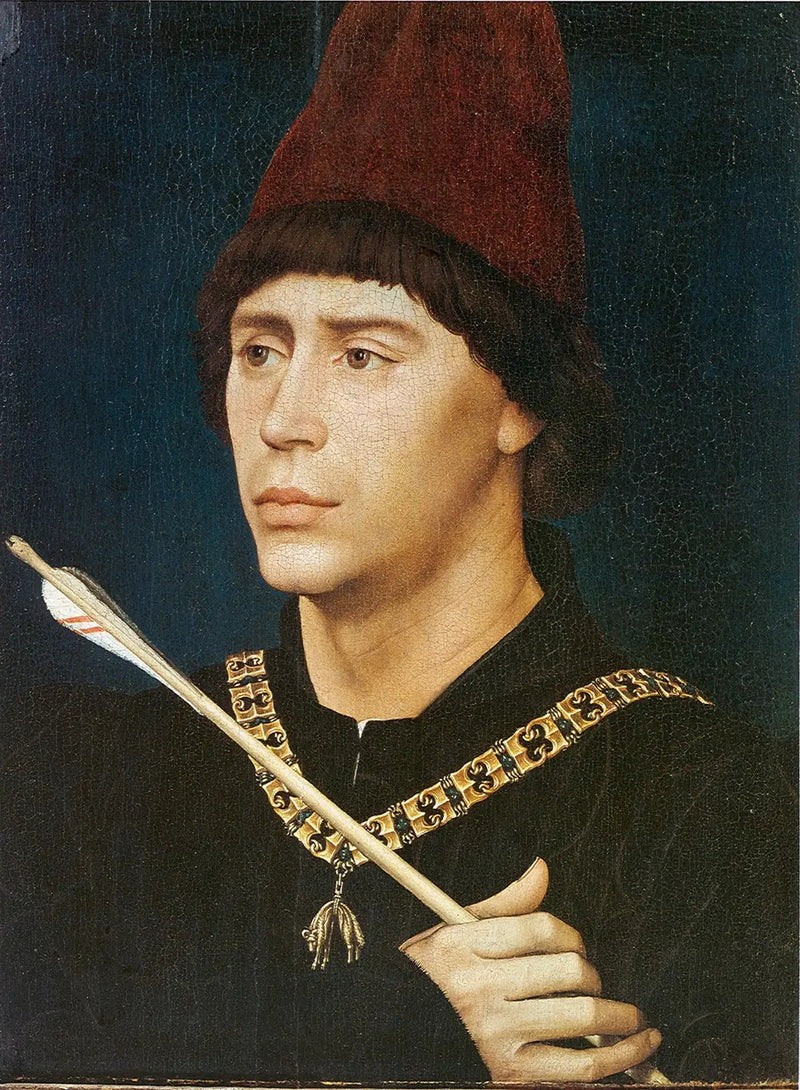 Antoine de Bourgogne - Rogier van der Weydenin muotokuva