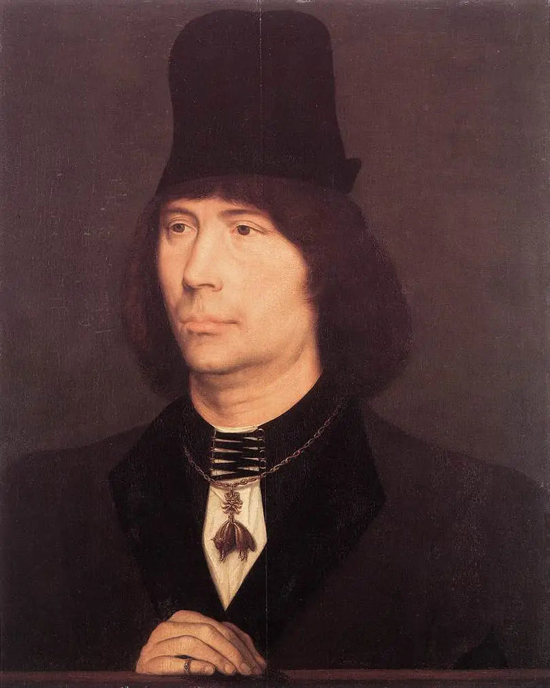 Antoine'n muotokuva, Burgundin suuri laitonpoika - Hans Memling
