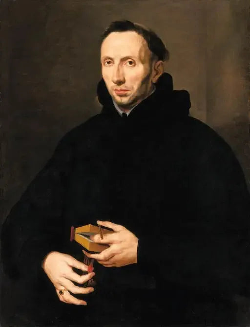 Antonius de Roore (1577-1655):n muotokuva, bruxellesin läheisen augustinolaisluostarin priorina - Peter Paul Rubens
