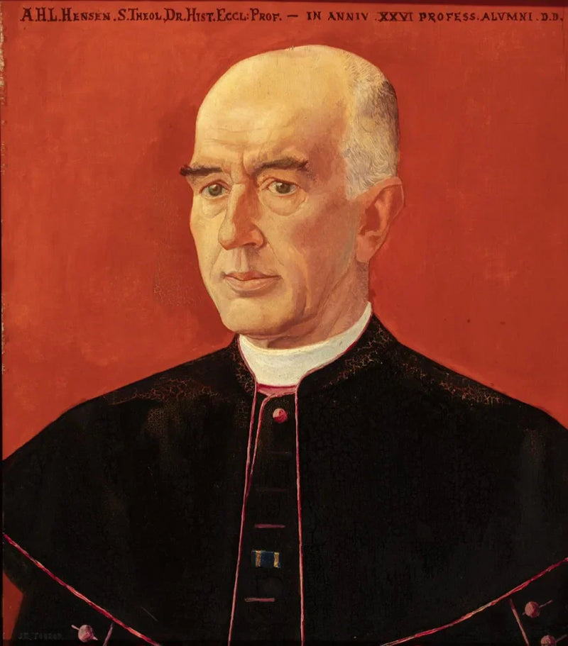 Antonius Hubertus Leonardus Hensenin (1854-1932) muotokuva - Jan Toorop