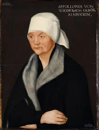Apollonia von Wiedebach - Lucas Cranach van Elderin muotokuva