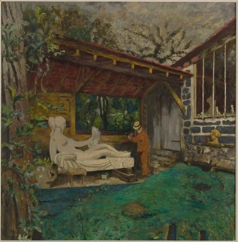 Aristide Maillolin muotokuva - Édouard Vuillard
