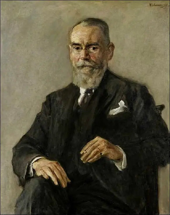 Auguste Batschari - Max Liebermannin muotokuva