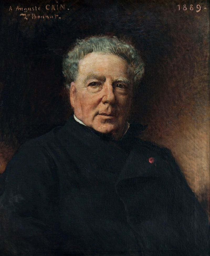 Auguste Cainin muotokuva - Léon Bonnat