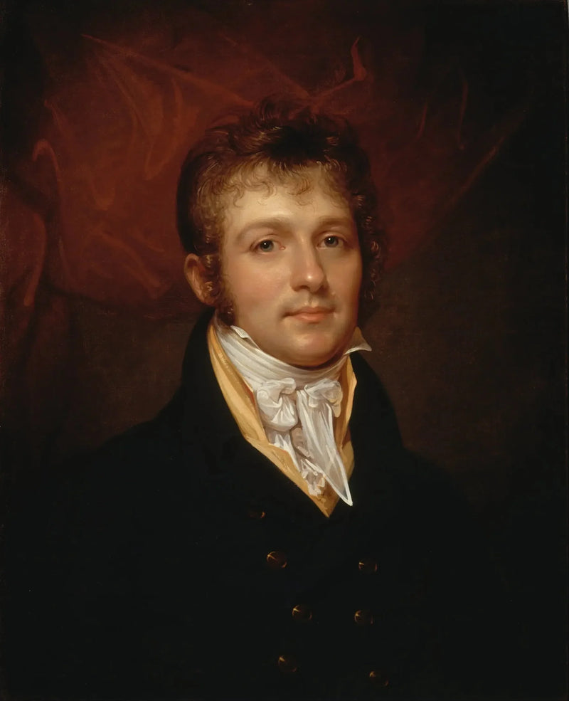 Edward Shippen Burdin muotokuva Philadelphiasta - Rembrandt Peale